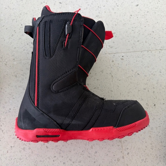 Burton Imprint 3 Ambush Snowboard Boots Size 11.5 US Black/Red main image 5